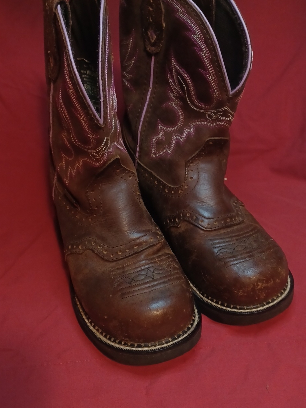 Womens Justin Gypsy Steel Toe Boots